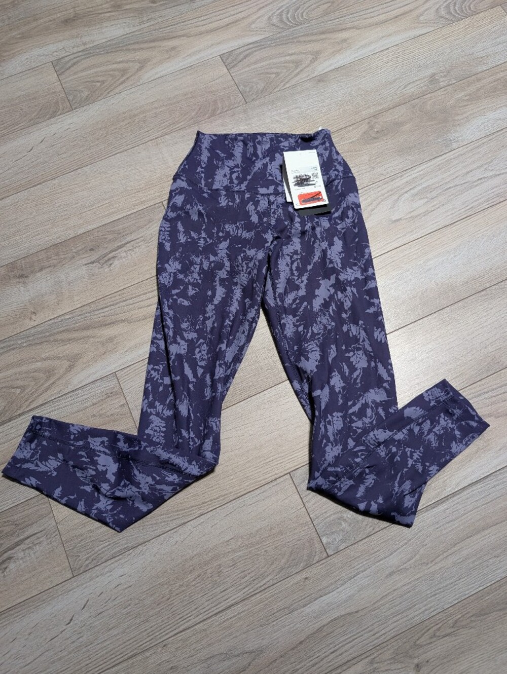 Nike Purple Patterned Leggings